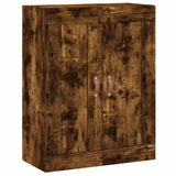 Highboard Smoked Oak 69,5x34x180 cm Engineered Wood 3199726