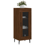 Sideboard Brown Oak 34.5x34x90 cm Engineered Wood 828819