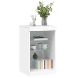 Sideboard with LED Lights White 41x37x67 cm 836721