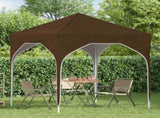 Pop-up Party Tent 194 x 194 x 245 cm Taupe 42019817