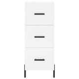 Sideboard White 34.5x34x90 cm Engineered Wood 828612