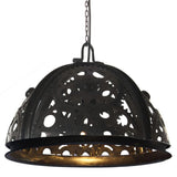 Industrial Ceiling Lamp in Chain Wheel Design 45 cm E27 323714