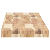 Floating Shelves 4 pcs 140x30x4 cm Untreated Solid Wood Acacia 3279466