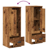 Highboard Old Wood 36x35.5x103.5 cm Engineered Wood 857145