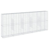 Gabion Basket with Cover 500x50x200 cm Galvanised Iron 3295170