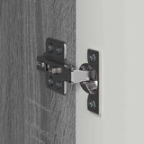 TV Wall Cabinet Grey Sonoma 30 x 31 x 100 cm Engineered Wood 892321