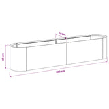 Raised Garden Bed Olive Green 200 x 40x 40 cm 8011694