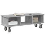 TV Stand Grey Sonoma 100 x 35 x 35 cm Engineered Wood 891037