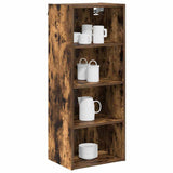 Hanging Cabinet Smoked Oak 40 x 29.5 x 100 cm Engineered Wood 884470