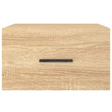 Wall-mounted Bedside Cabinets 2 pcs Sonoma Oak 35x35x20 cm 829859