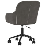 Dining Chair 2 pcs Dark Grey 55 x 59.5 x 77 cm Velvet 3415417