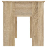 Coffee Table Sonoma Oak 101x49x52 cm Engineered Wood 809686