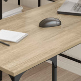 Desk Sonoma Oak 139x139x75 cm Engineered Wood 837593