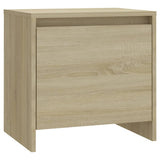 Bedside Cabinets 2 pcs Sonoma Oak 45x34x44.5 cm Engineered Wood 809870