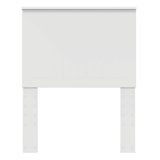 Headboard with Headboard White 75 cm Engineered wood 887824