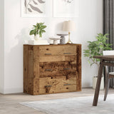 Sideboard Old Wood 80x33x70 cm Engineered Wood 857085
