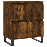 Sideboards 2 pcs Smoked Oak Engineered Wood 3190186