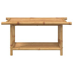 ZNTS Coffee Table 90x50x45 cm Bamboo 366473