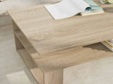 Coffee Table Sonoma Oak 90 x 50 x 40 cm Engineered Wood 8000214