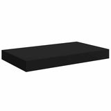 Floating Wall Shelves 4 pcs Black 40x23x3.8 cm MDF 323828