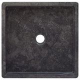 ZNTS Sink Black 40x40x10 cm Marble 149169