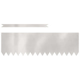 Lawn Edging 20 pcs Silver 100 x 0.05 x 30 cm Stainless Steel 865976