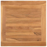 Coffee Table Brown 45 x 45 x 45 cm Solid teak wood 42002305