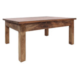 Coffee Table Solid Mahogany Wood 96x73x45 cm 244493