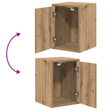 Garage Cabinets 2 pcs Artisan Oak Engineered Wood 3328295