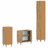 3 Piece Bathroom Cabinet Set ALKMAAR Engineered Wood 3417836