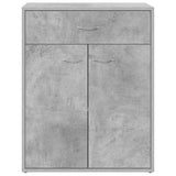 Sideboard Concrete Grey 60x30x75 cm Engineered Wood 800715