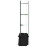 Tomato Cages with Plant Bags 4 pcs 154 cm Steel and PP 3281486