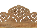 Hand carved 3-Panel Room Divider 120x165 cm Solid Mango Wood 285315