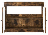 Bathroom under Sink Cabinet Smoked Oak 78.5 x 37.5 x 81 cm 890079