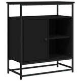 Sideboard Black 69x35x80 cm Engineered Wood 835544