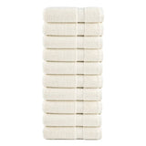 Premium Shower Towels SOLUND 10 pcs Cream 70x140 cm 600 gsm 137478