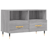TV Cabinet Grey Sonoma 80x36x50 cm Engineered Wood 828954