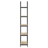 Bookshelf Sonoma Oak 80 x 30 x 183 cm Engineered wood 879834
