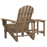Garden Chair Brown Solid fir wood 69.5 x 86.5 x 89.5 cm 315921