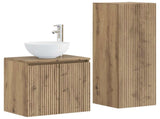 Bathroom Furniture Set 2 pcs Artisan Oak 33 x 34.5 x 100 cm 3406122