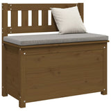 Bench Honey Brown 80x41x77 cm Solid Wood Pine 823552