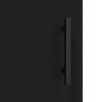 Highboard Black 69.5x34x180 cm Engineered Wood 3189278