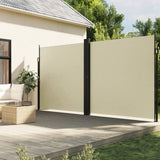 Retractable Side Awning Cream 200x1200 cm 4004850