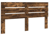 Bed Frame with Drawer Smoked Oak 150 x 200 cm Engineered Wood 3411962