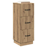 Drawer Cabinet Artisan Oak 33 x 34.5 x 87 cm Engineered Wood 895314