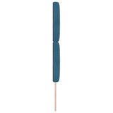 Headboard with Headboard Dark Blue 80 cm Faux Leather 3337744