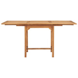 7 Piece Garden Dining Set Solid Teak Wood 3059596
