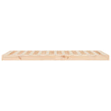 Bed Frame without Mattress 90x190 cm Single Single Solid Wood Pine 823479