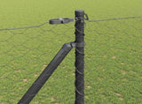 Welded Wire Fence with Spikes 100 x 1.5 m 3353320