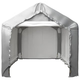Storage Tent Grey 180x180 cm Galvanised Steel 148633